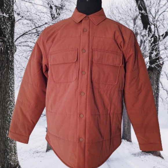 APT. 9 MEN'S STANDARD FIT COCOA PLUM QUILTED PUFFER WINTER JACKET - SIZE XL